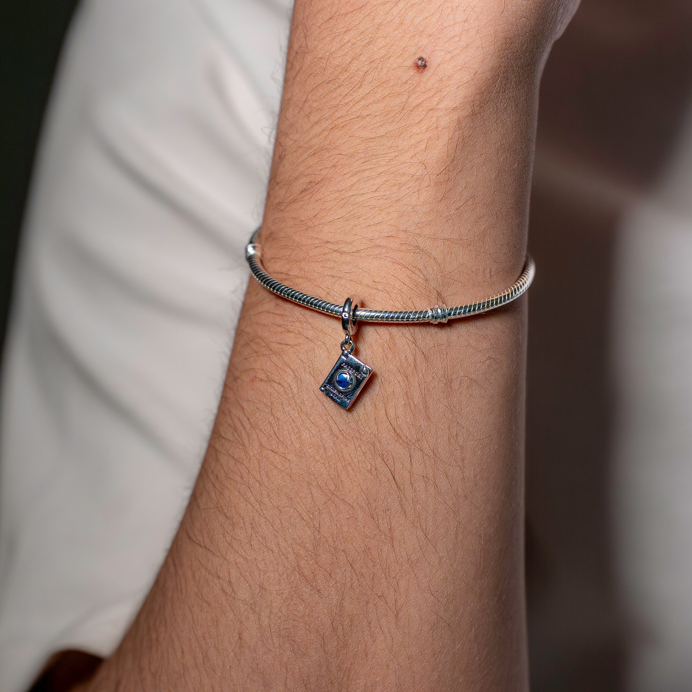 Openable Passport Dangle Charm