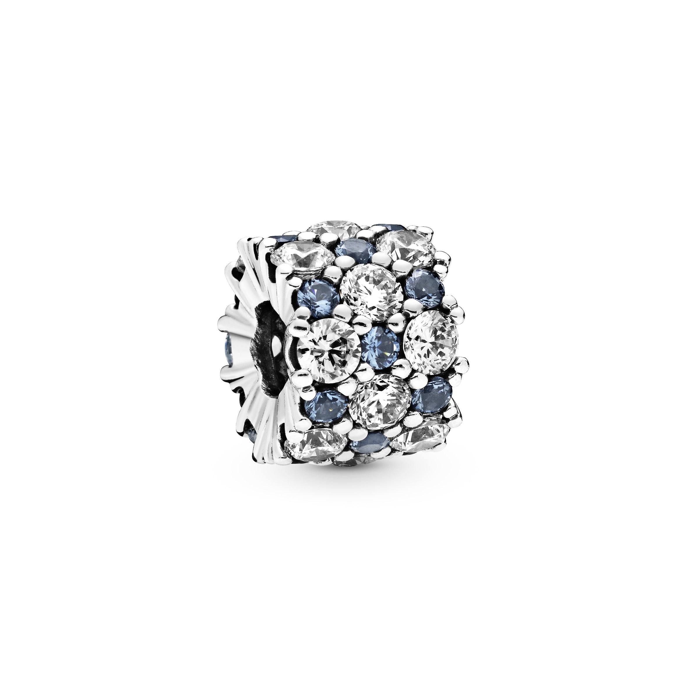Blue and Clear Sparkle Charm