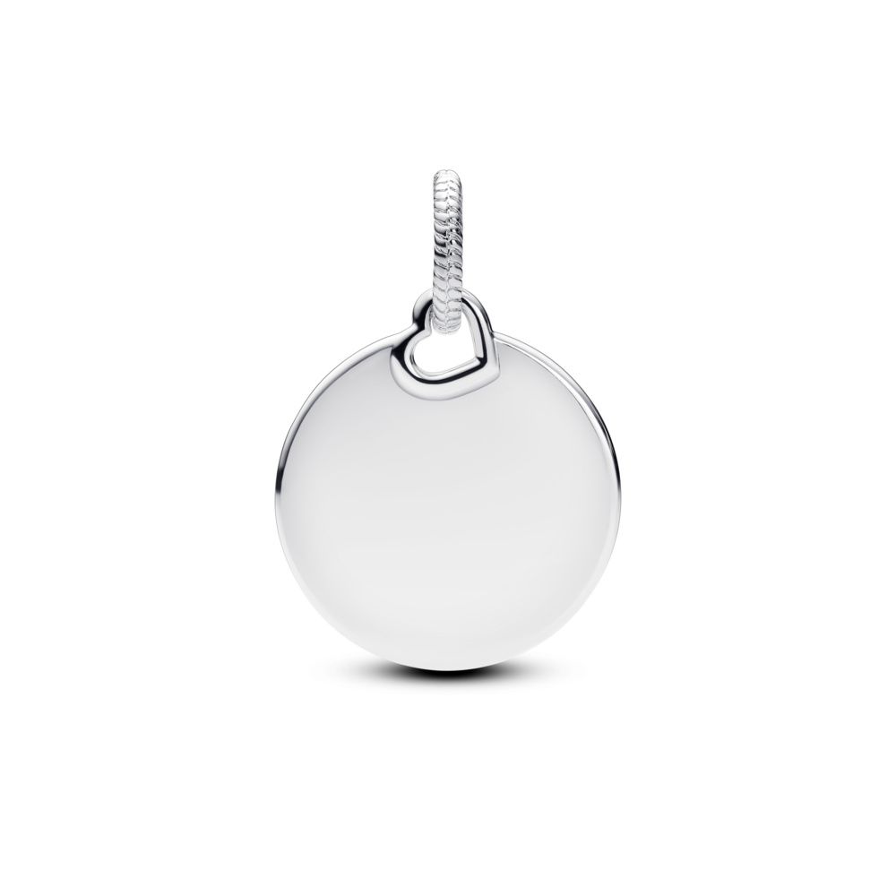 Engravable Round Tag Pendant