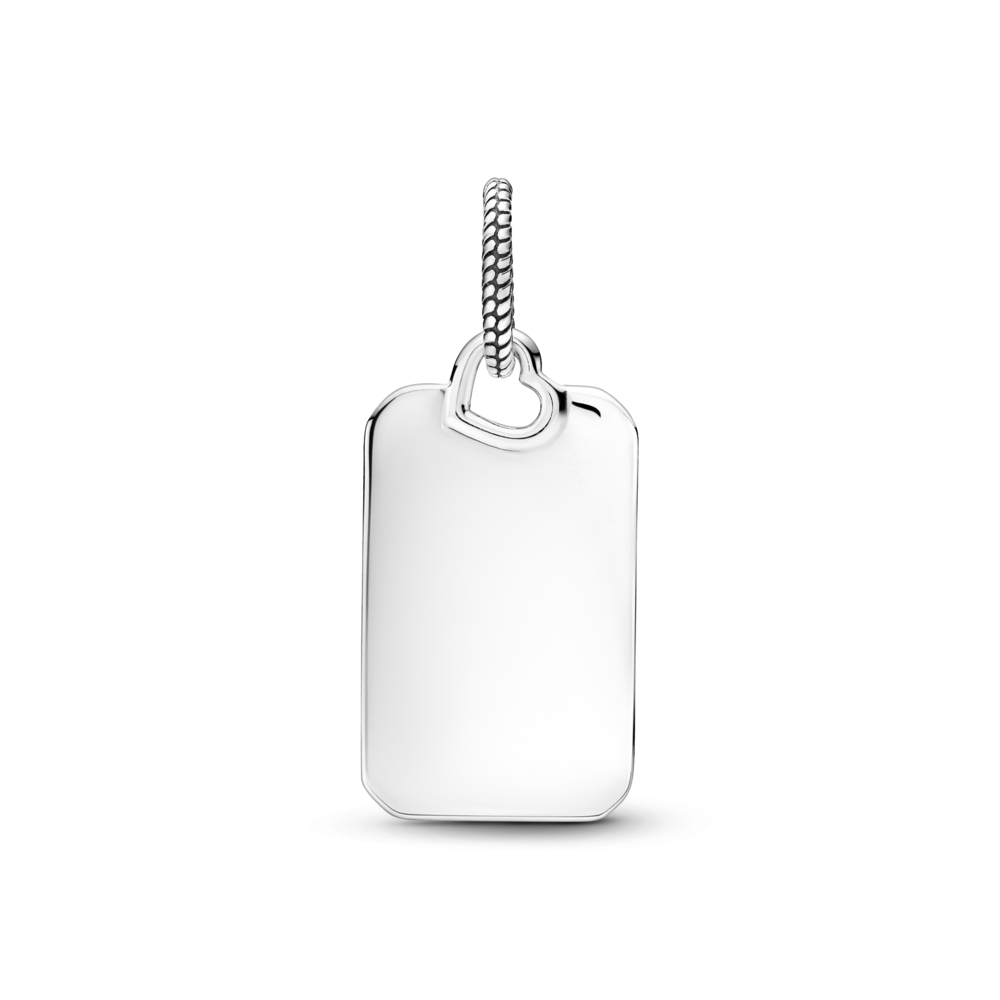 Engravable Rectangle Tag Pendant