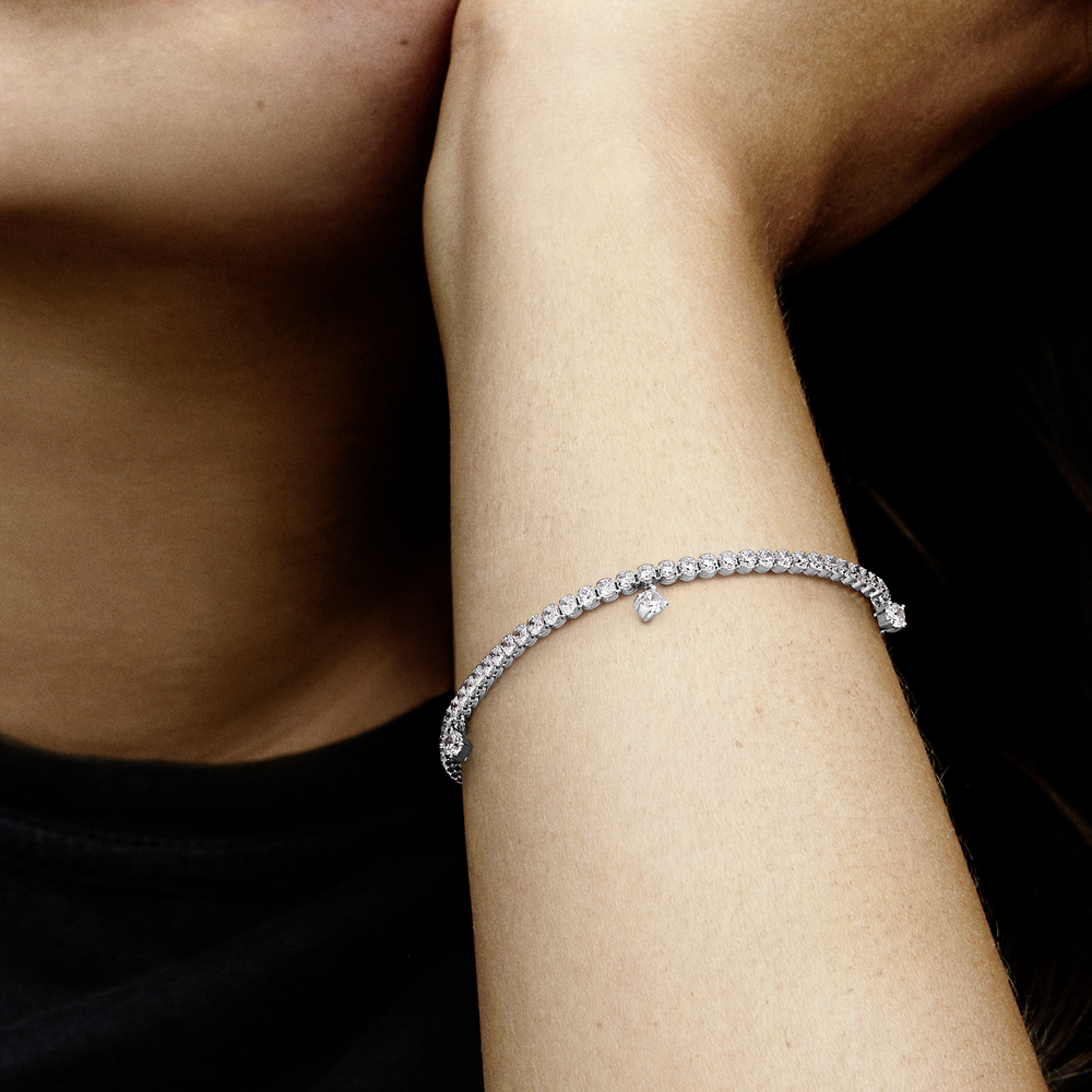 Sparkling Drops Tennis Bracelet