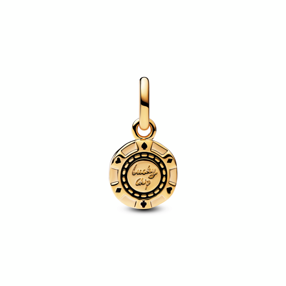 Lucky Chip Dangle Charm
14k gold plating