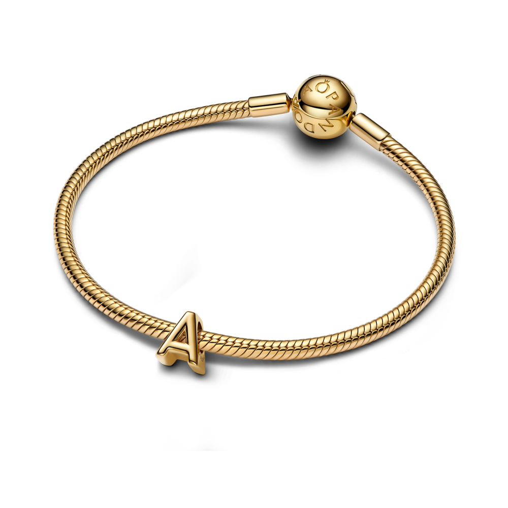 letter A alphapet charm