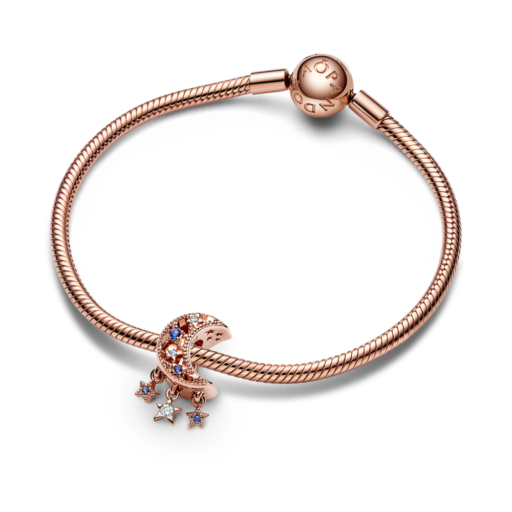 Star & Crescent Moon Charm