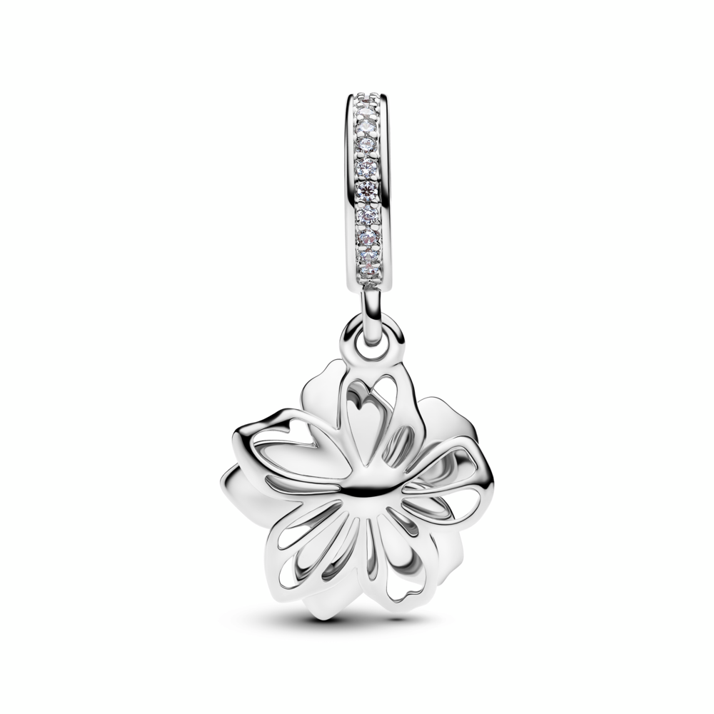 Blue Blossom Dangle Charm
Sterling silver