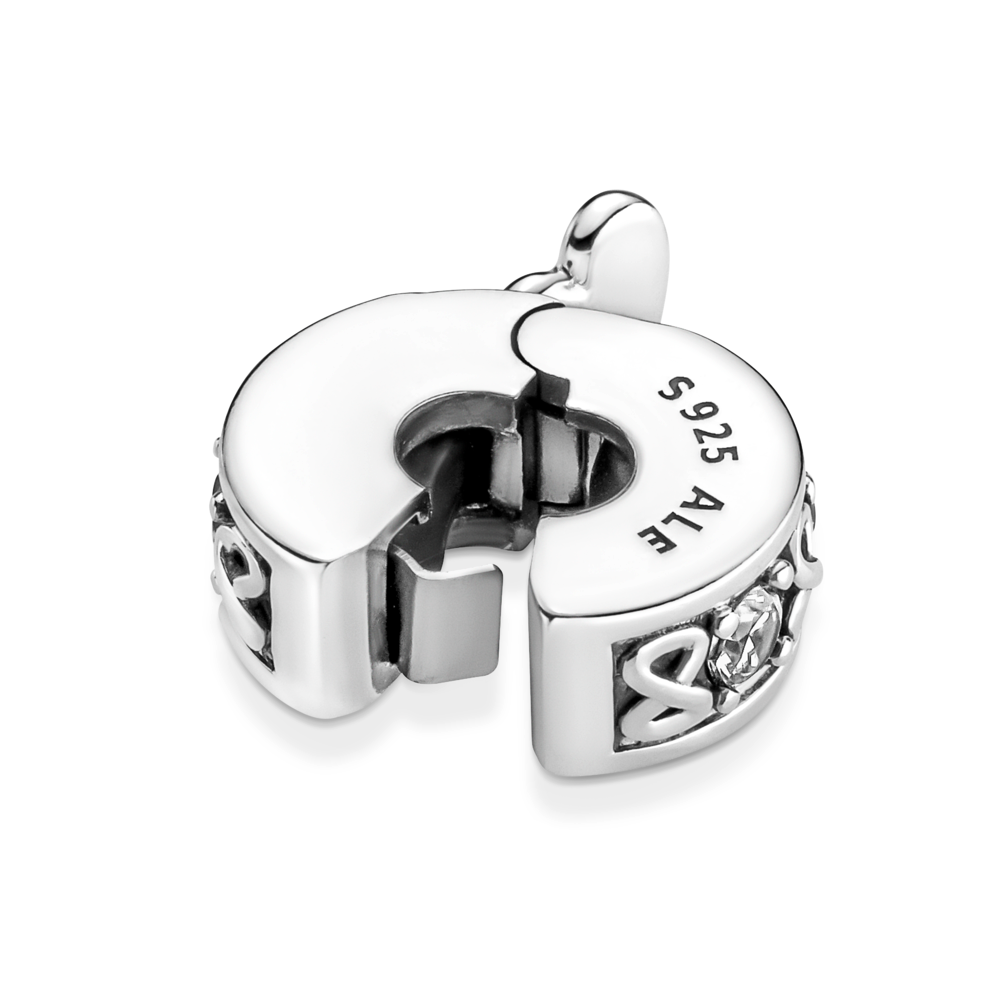 Family Always Pavé Clip Charm