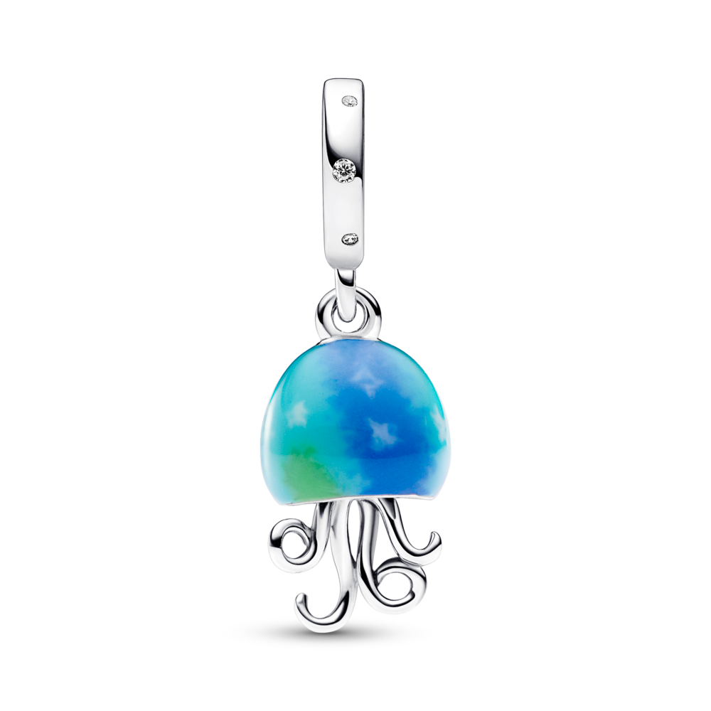 Colour-changing Jellyfish Dangle Charm