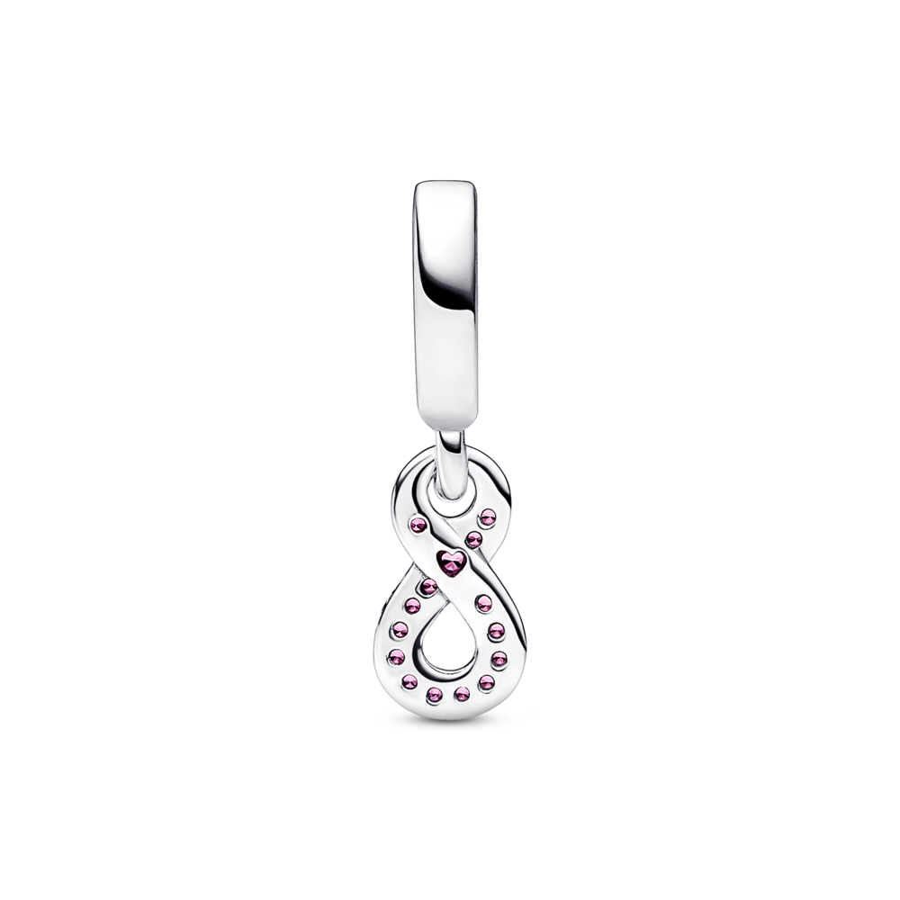 Sparkling Infinity Dangle Charm