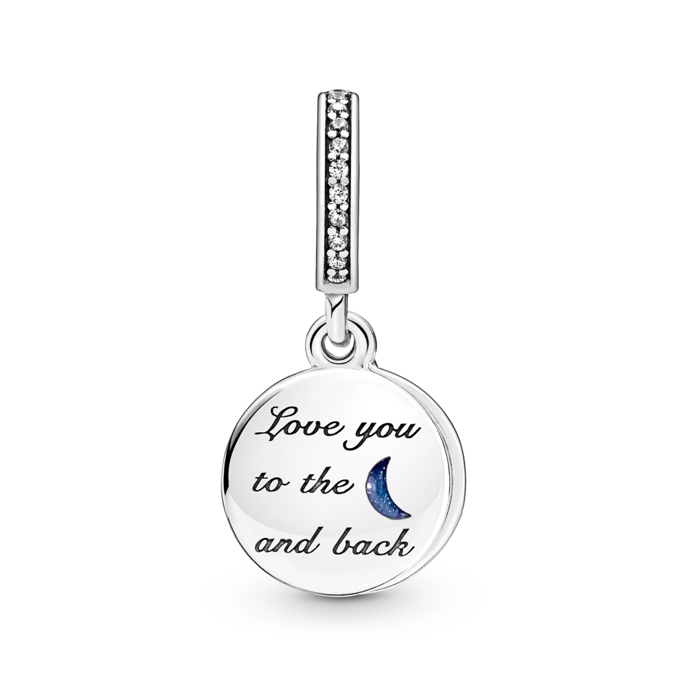 Double Dangle Tree & Galaxy Moon Charm
