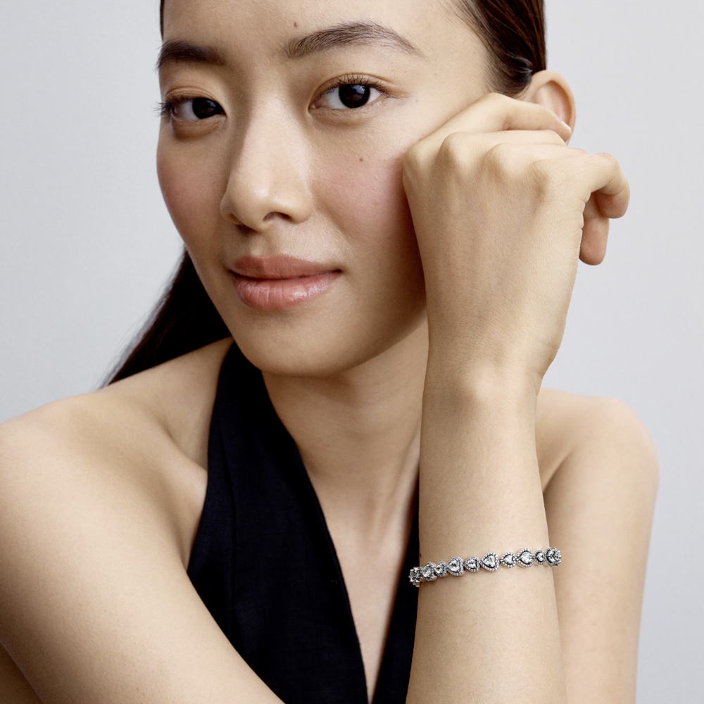 Halo Hearts Bracelet