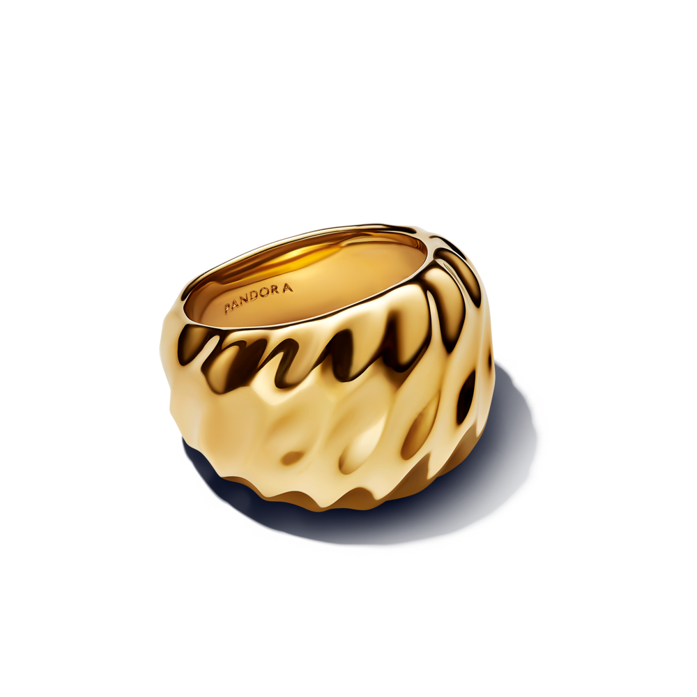 Rippled Statement Ring