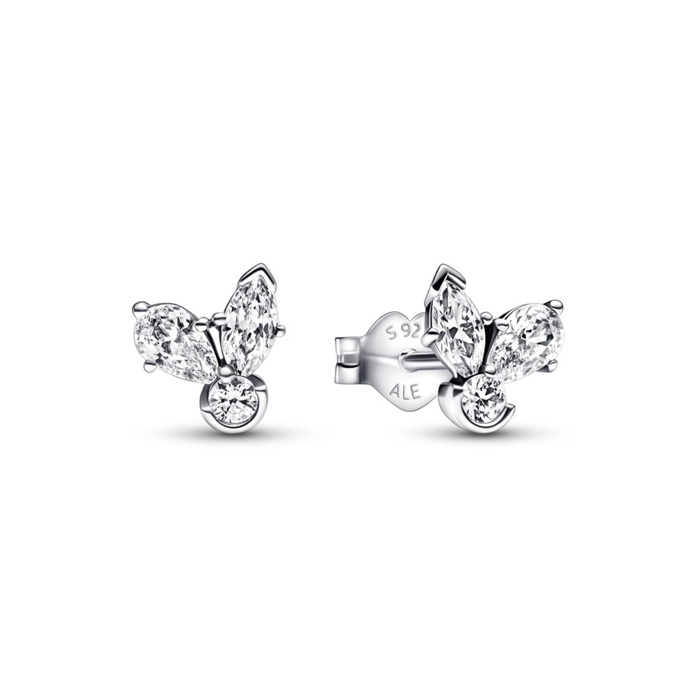 Sparkling Herbarium Cluster Stud Earrings