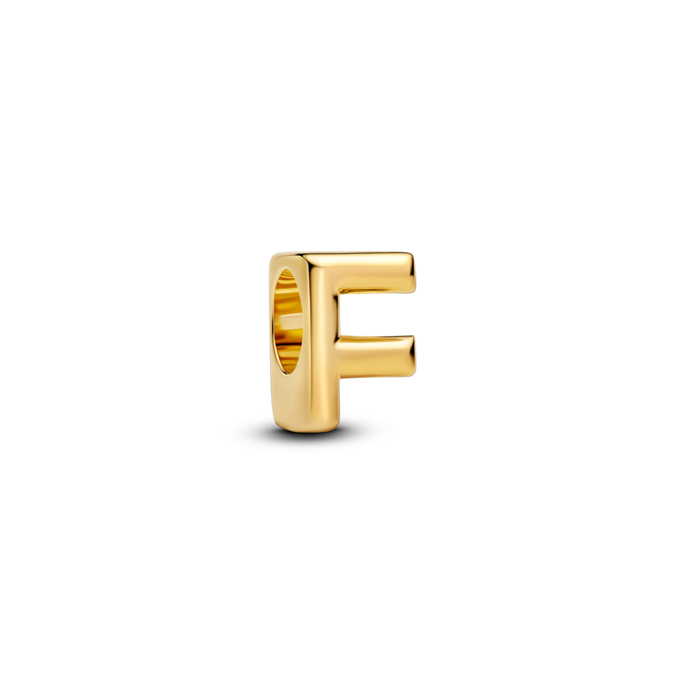 letter F alphapet charm