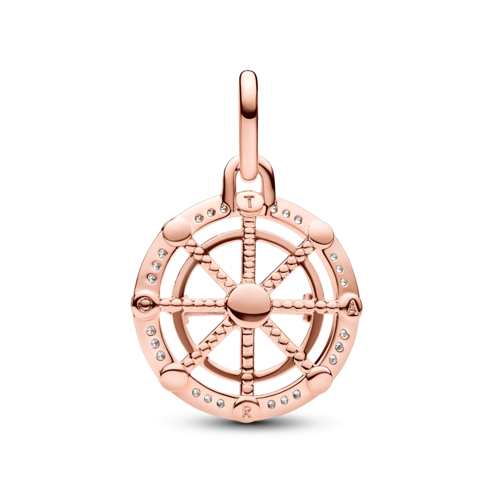 Pandora ME Wheel of Fortune Medallion Charm
