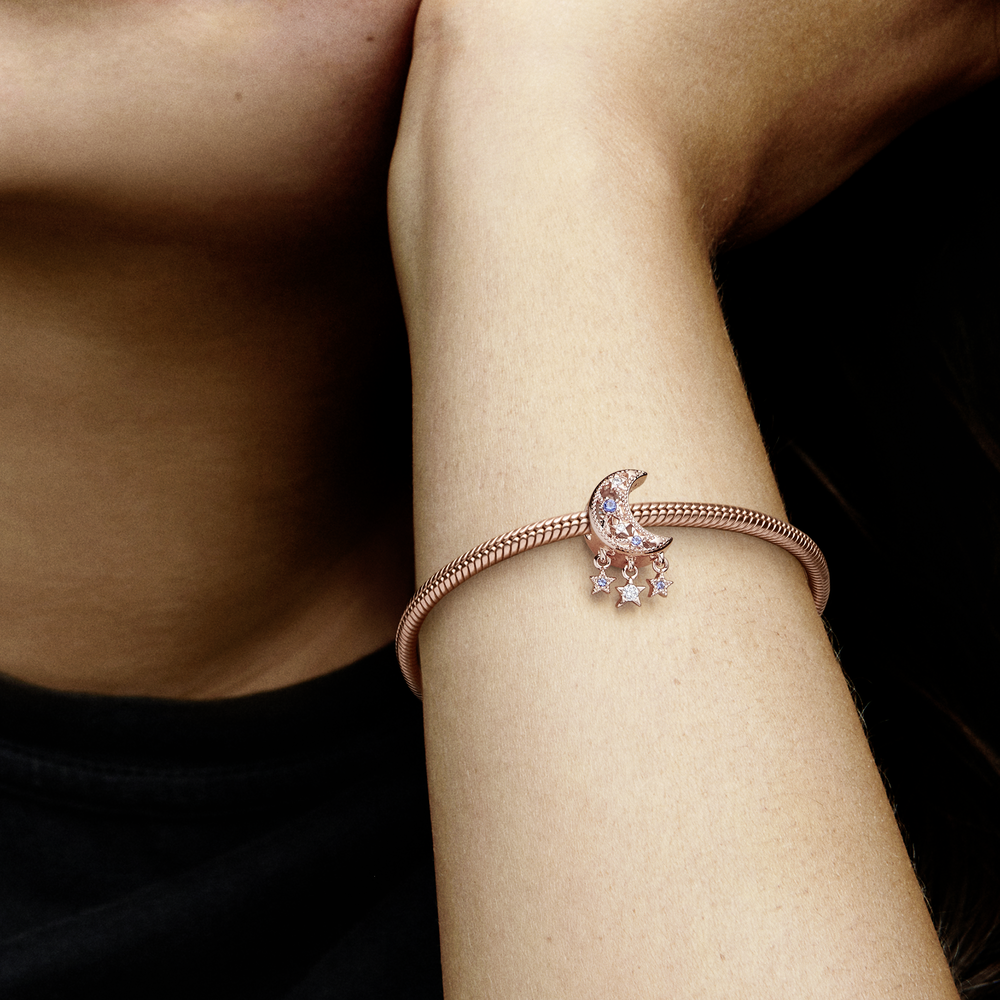 Star & Crescent Moon Charm