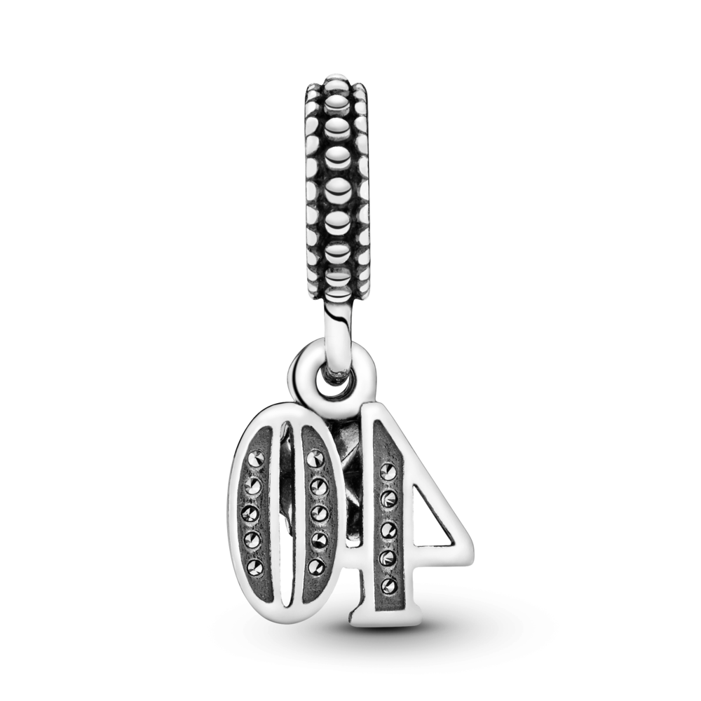 40th Celebration Dangle Charm
Sterling silver