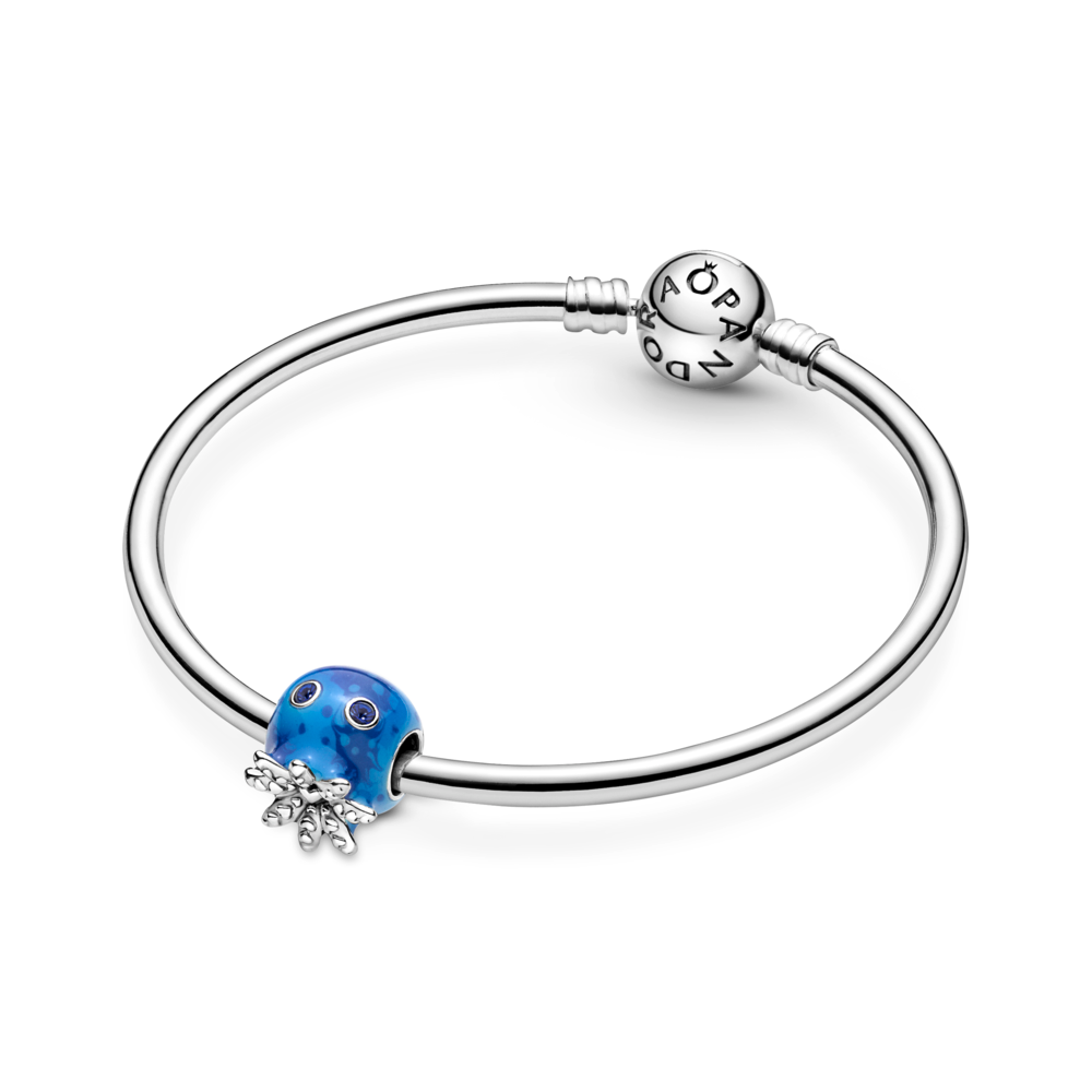 Ocean Bubbles & Waves Octopus Charm