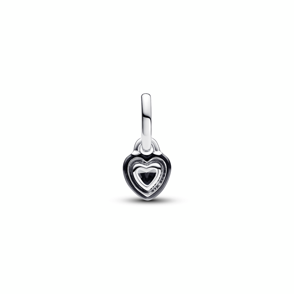 Pandora ME Black Chakra Heart Mini Dangle Charm