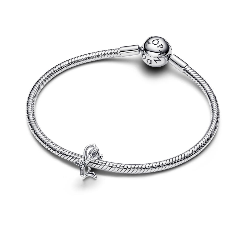 Tulip sterling silver charm